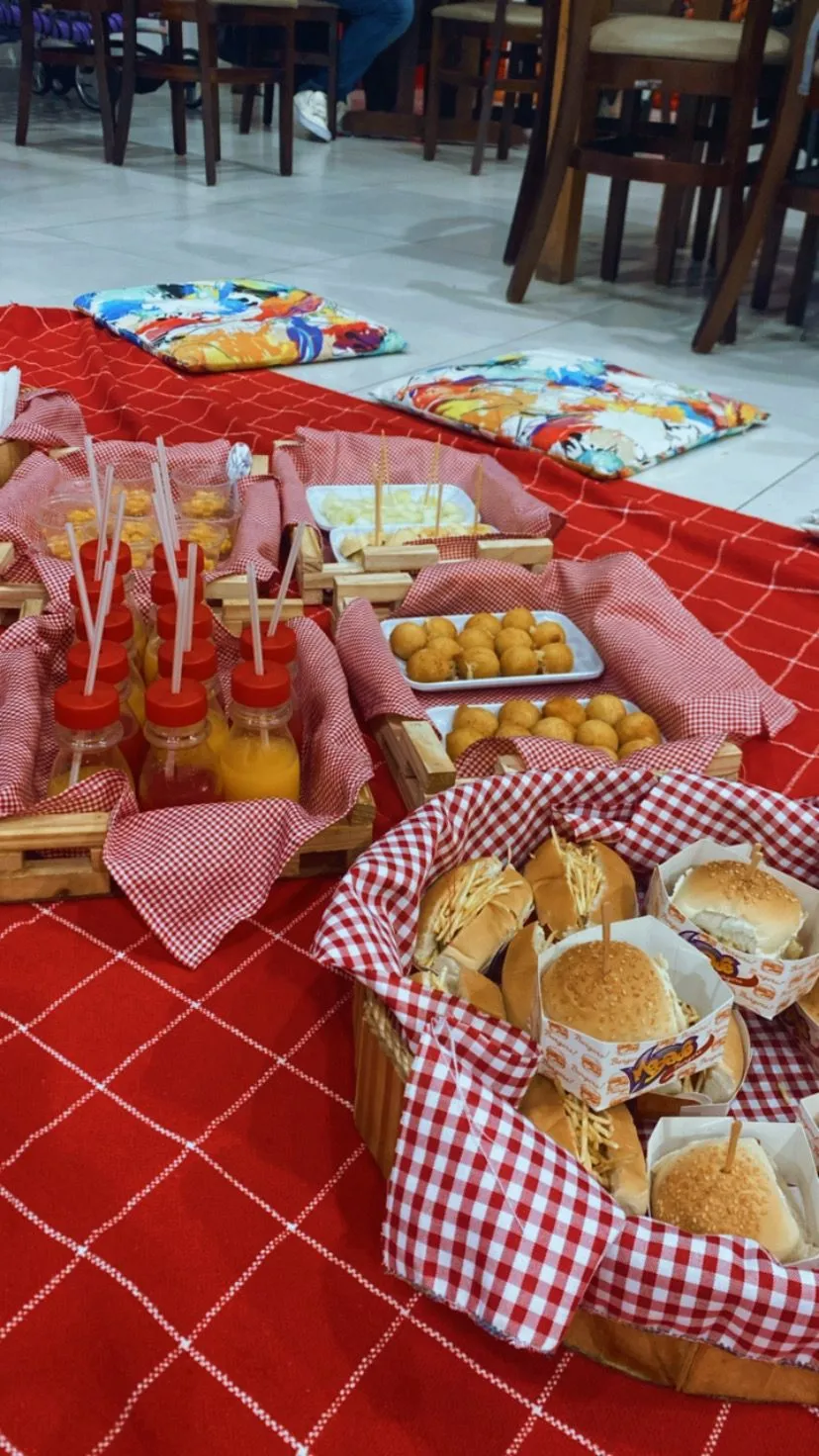 Cardápio de Buffet Infantil